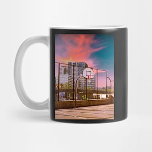 City Basketball Mug